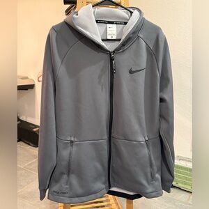 Nike Charcoal Full-Zip Hoodie